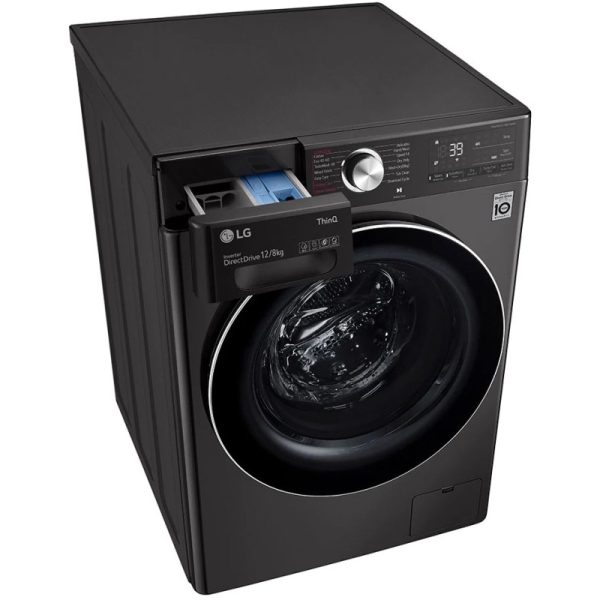 لباسشویی و خشک کن ال جی مدل WDV1260BRP - تصویر 3