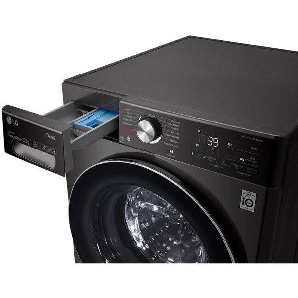 لباسشویی و خشک کن ال جی مدل WDV1260BRP - تصویر 6