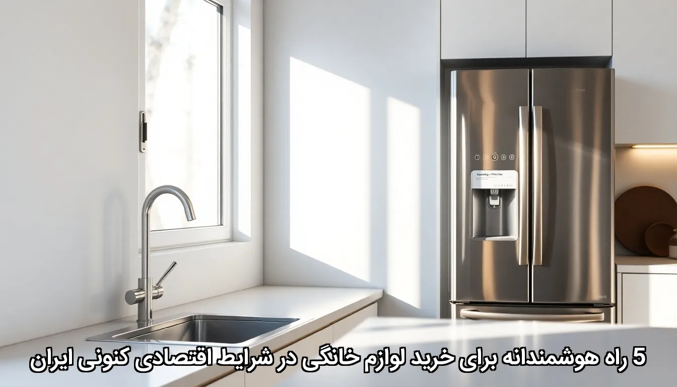 5 راه هوشمندانه برای خرید لوازم خانگی در شرایط اقتصادی کنونی ایران